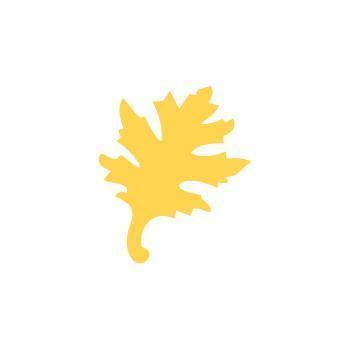 Дырокол фигурный 3.7 см Лист резной