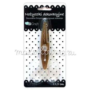Ножницы фигурные DP Craft "Широкий гребешок"