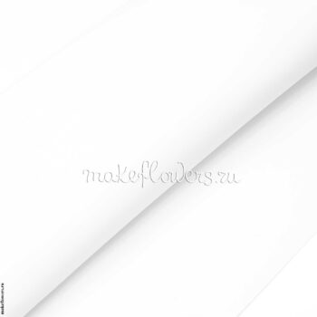 Фоамиран шелковый 50x70, Белый
