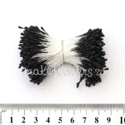 Тычинки реалистичные японский дизайн капли черный сатин