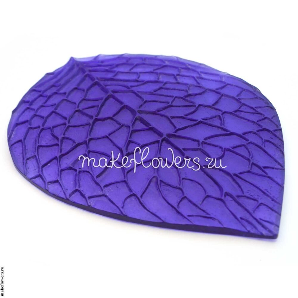 Молд для больших цветов Лист универсальный 21х28