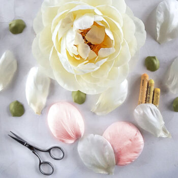 Вайнеры и молды Пион Lemon Chiffon. Комплект лепестки большой и малый — изображение 2
