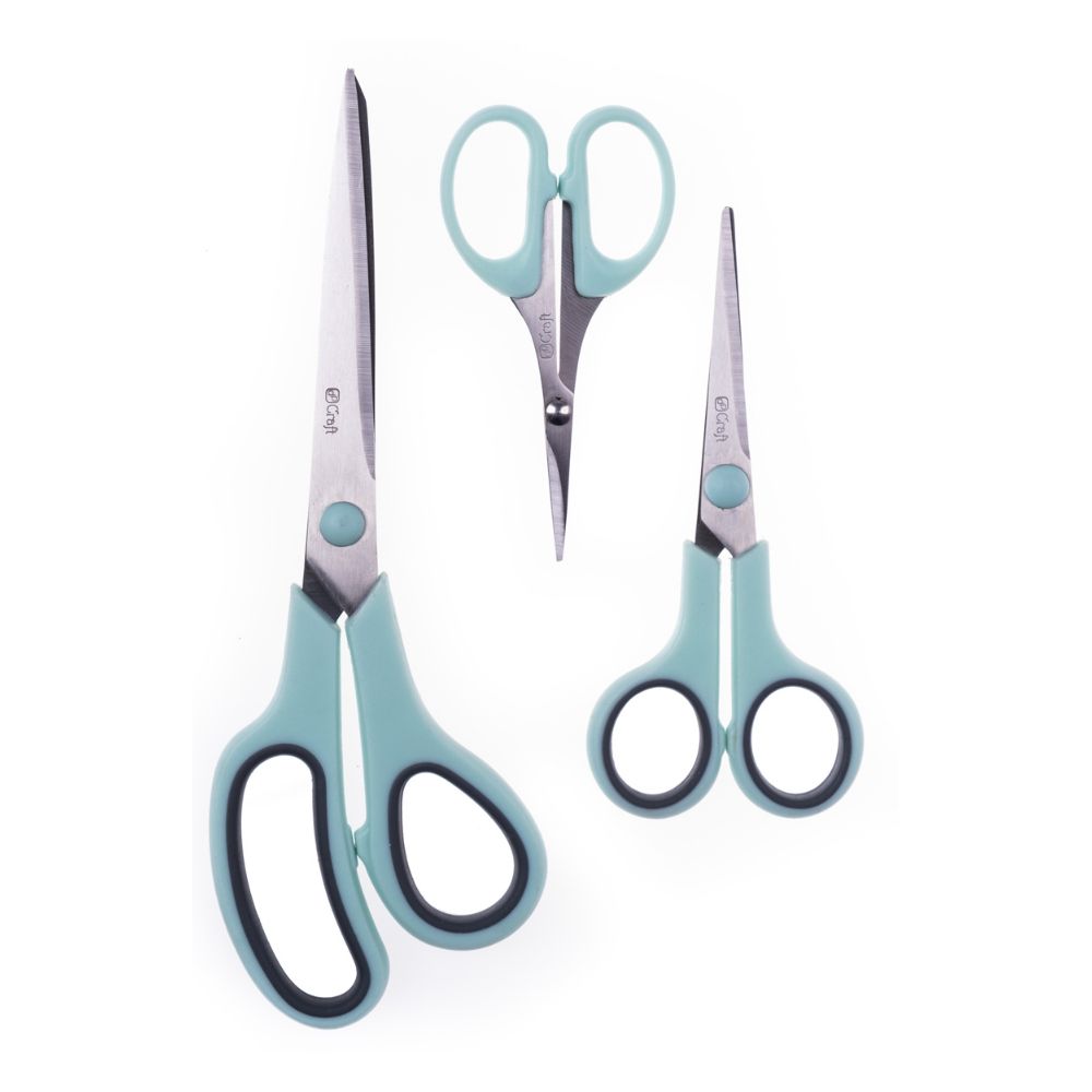Ножницы DP Craft 10, 14 и 21см. Набор для рукоделия